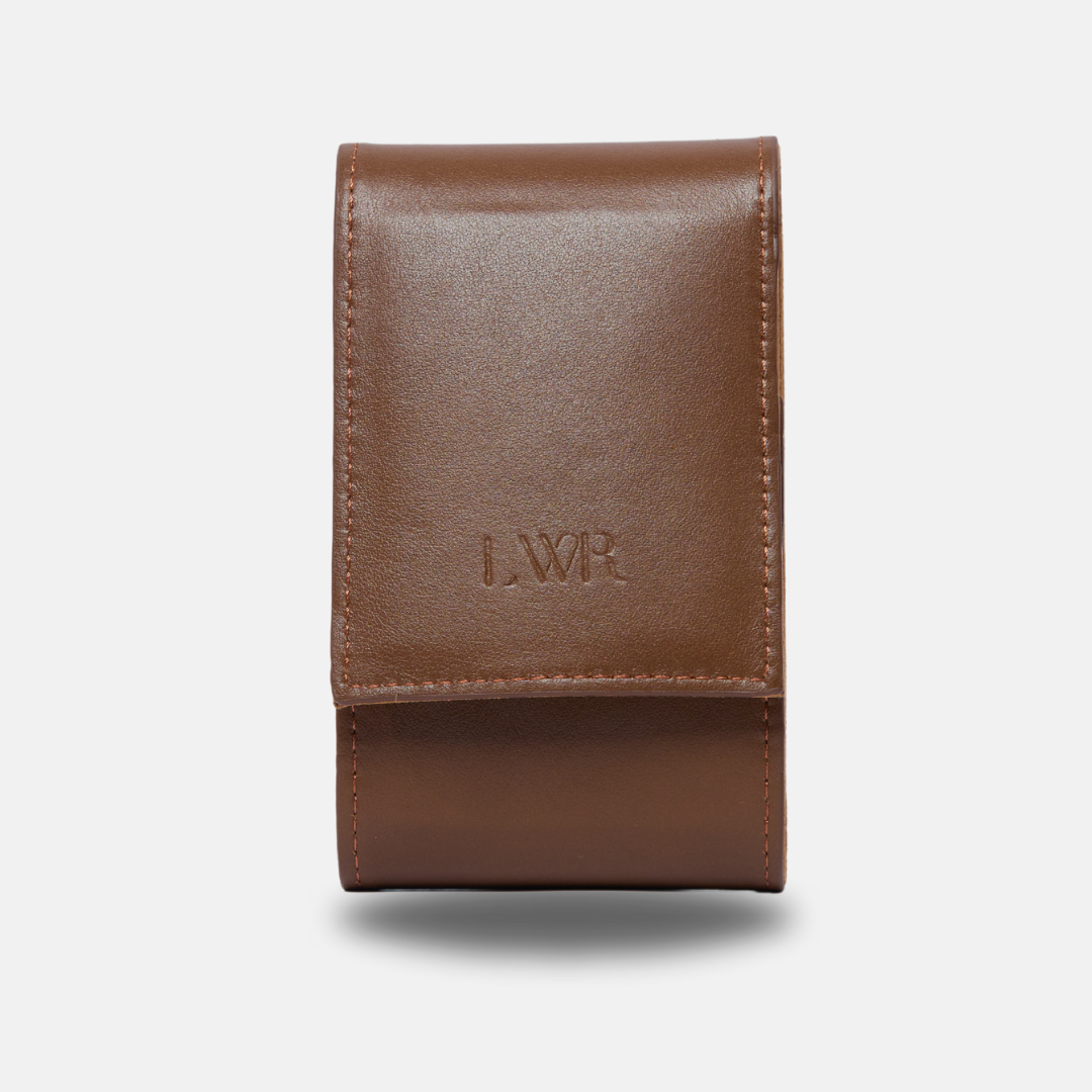Brown LWR Watch Pouch