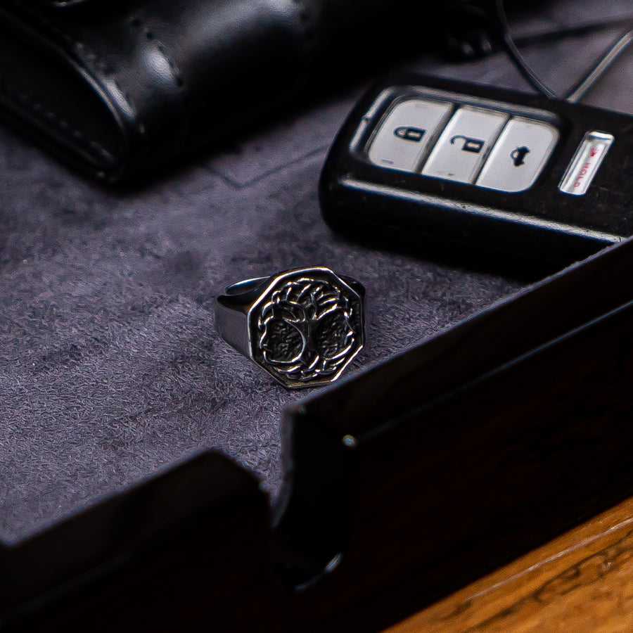 Watch Stand x Valet Tray(Black)