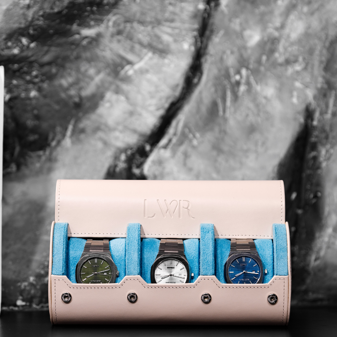 Pastel Pink x Blue - 3 Slot