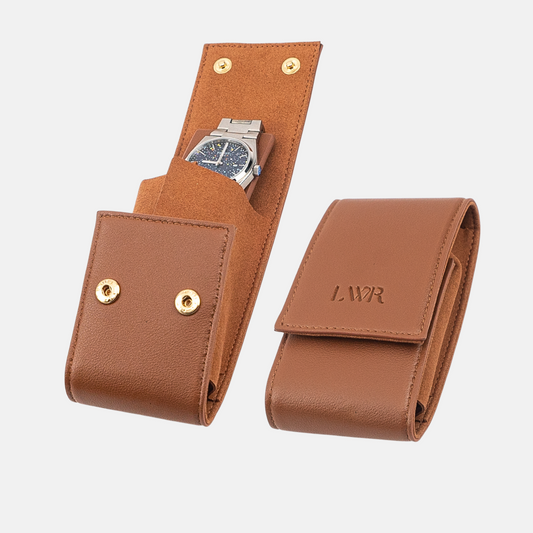 Brown LWR Watch Pouch