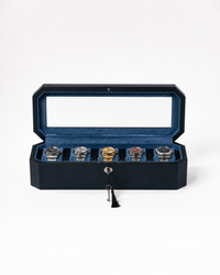 The Duchess 5 slot box - Black X Blue