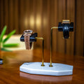 Watch Stand Duo - White Marble