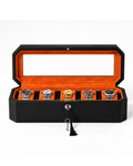 The Duchess 5 slot box - Black X Orange